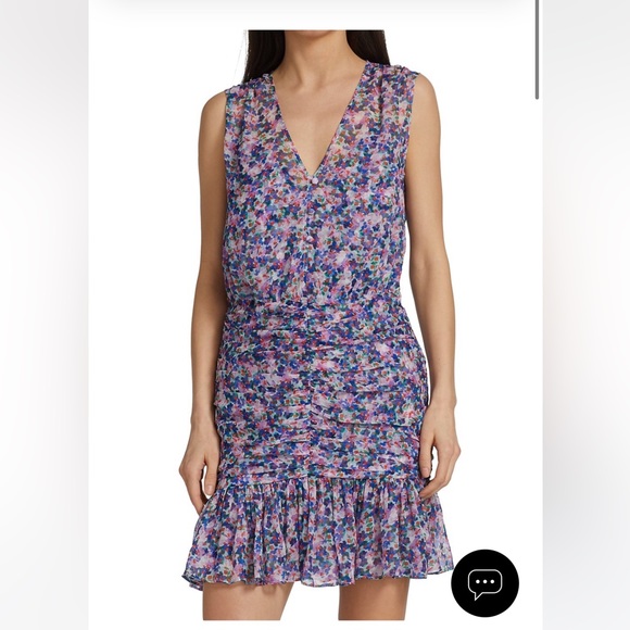 VERONICA BEARD - CAYSON DRESS - CREAM MULTI - SIZE 6- NEW WITH TAGS - Picture 3 of 7